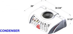 ATC1欢迎加入4-RT屋顶安装冷凝器。